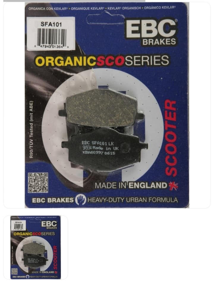 EBC RKS VRS 125 Arka Fren Balata Takımı